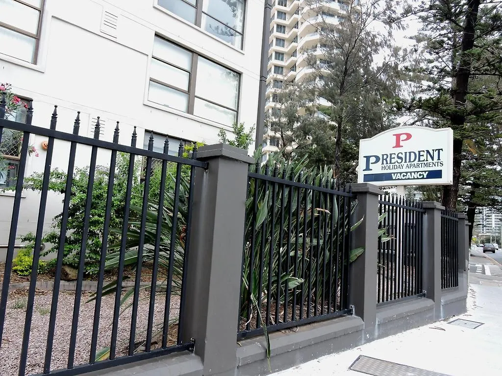 President Holiday Apartments - Absolute Beachfront Gold Coast 3*,  Australia